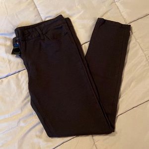 Paige Denim black ponte knit pants size 31/12